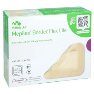 Bandaj din spumă Mepilex Border Flex Lite 4x5 Cm 20 buc