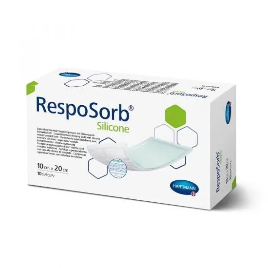 PANSAMENT RESPOSORB SILICONE 10X20CM 10BUC HARTMANN — preț și oferte