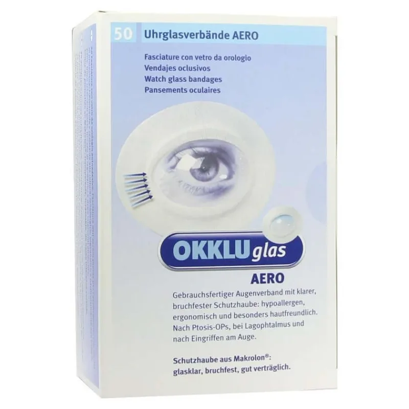 Occluglas Aero bandaj de sticlă de ceas 50 buc — preț și oferte