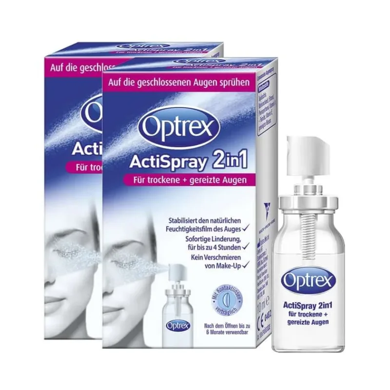 OPTREX ActiSpray 2in1 2X10 ml — preț și oferte