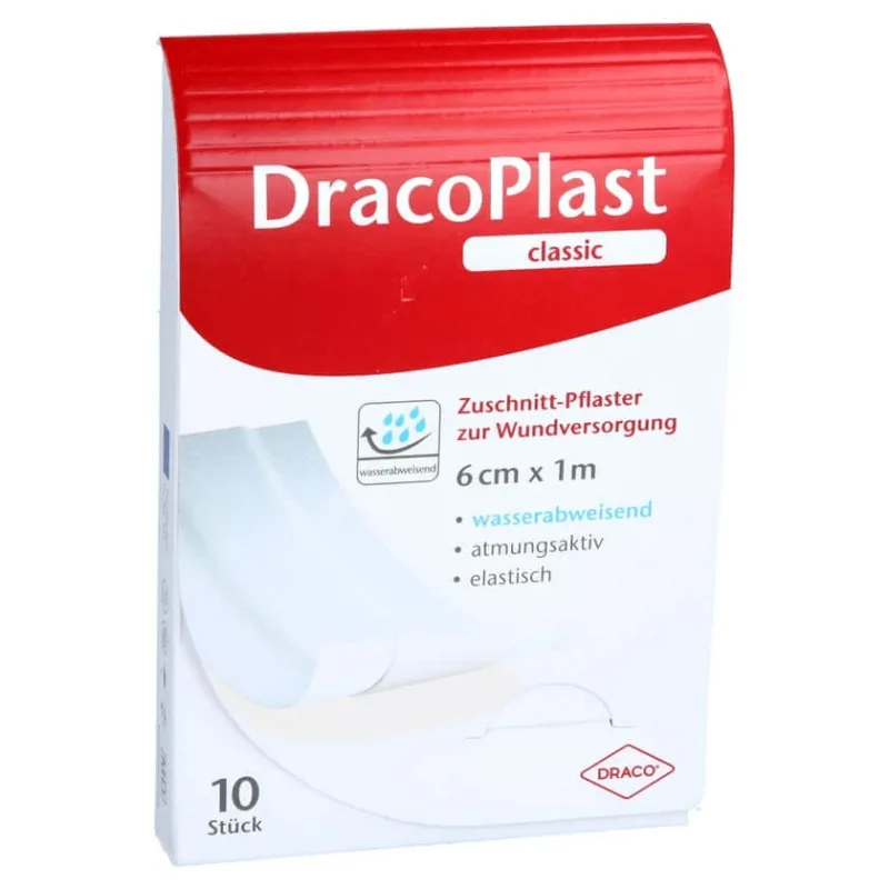 Dracoplast Classic Plaster 6 Cmx1 M Alb 1 buc — preț și oferte