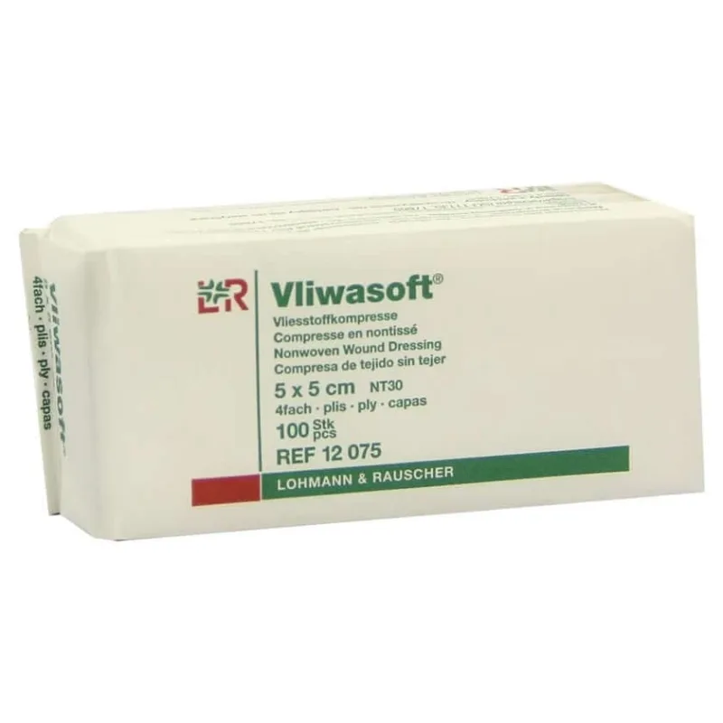 Vliwasoft comprese nețesute nesterile 5x5 c 100 buc. — preț și oferte