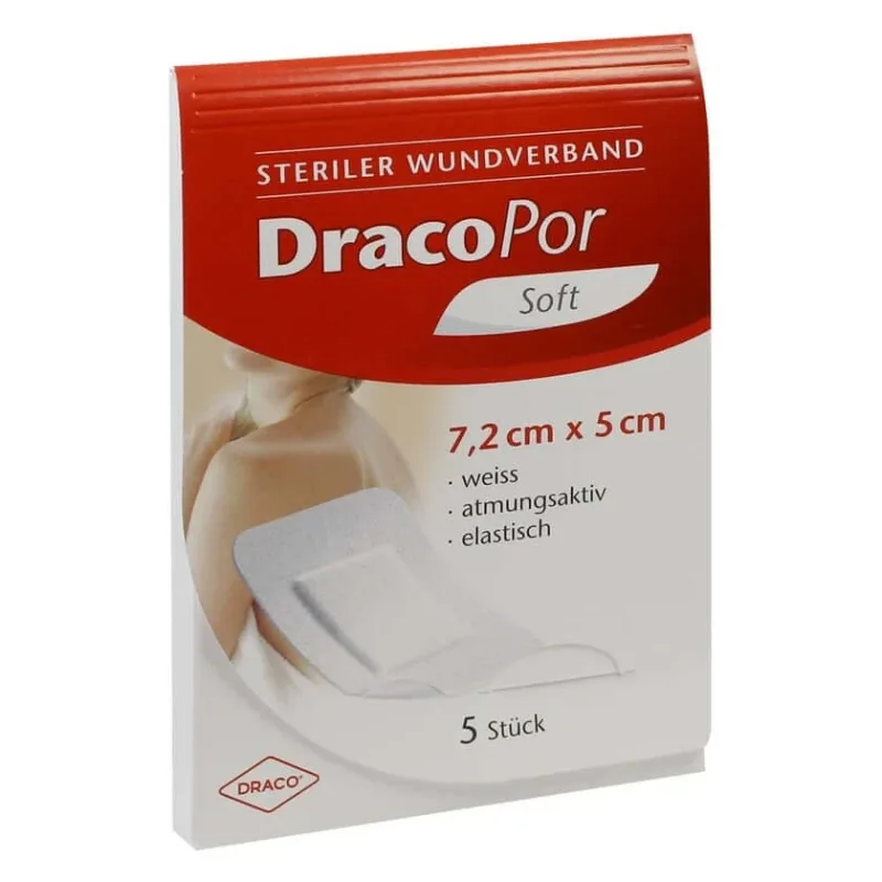 Pansament Dracopor 5x7.2 cm steril 5 buc. — preț și oferte