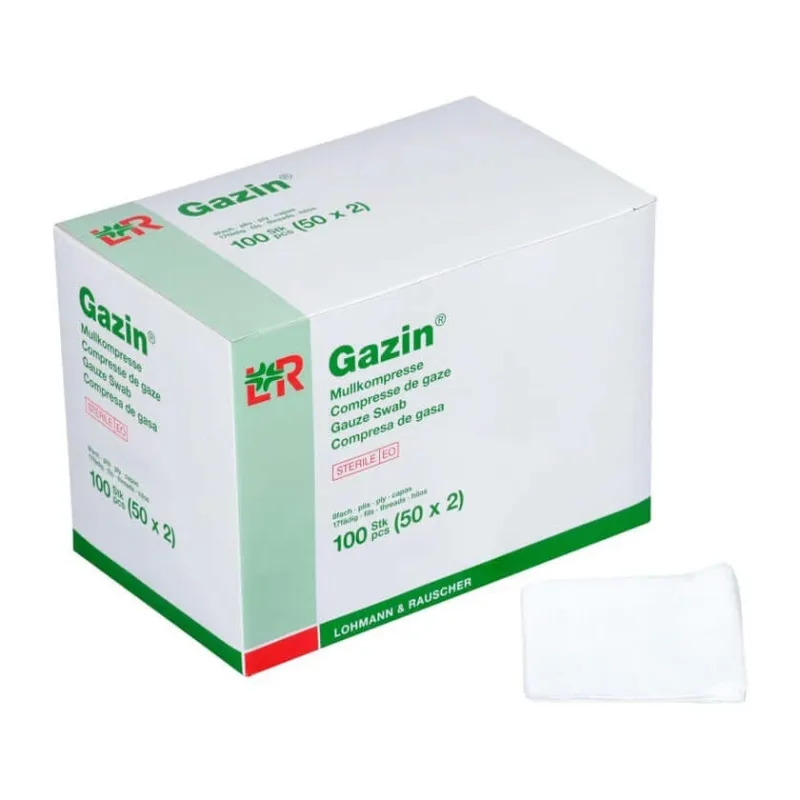 Comprese de tifon Gazin 5x5 cm sterile 8x50X2 buc — preț și oferte