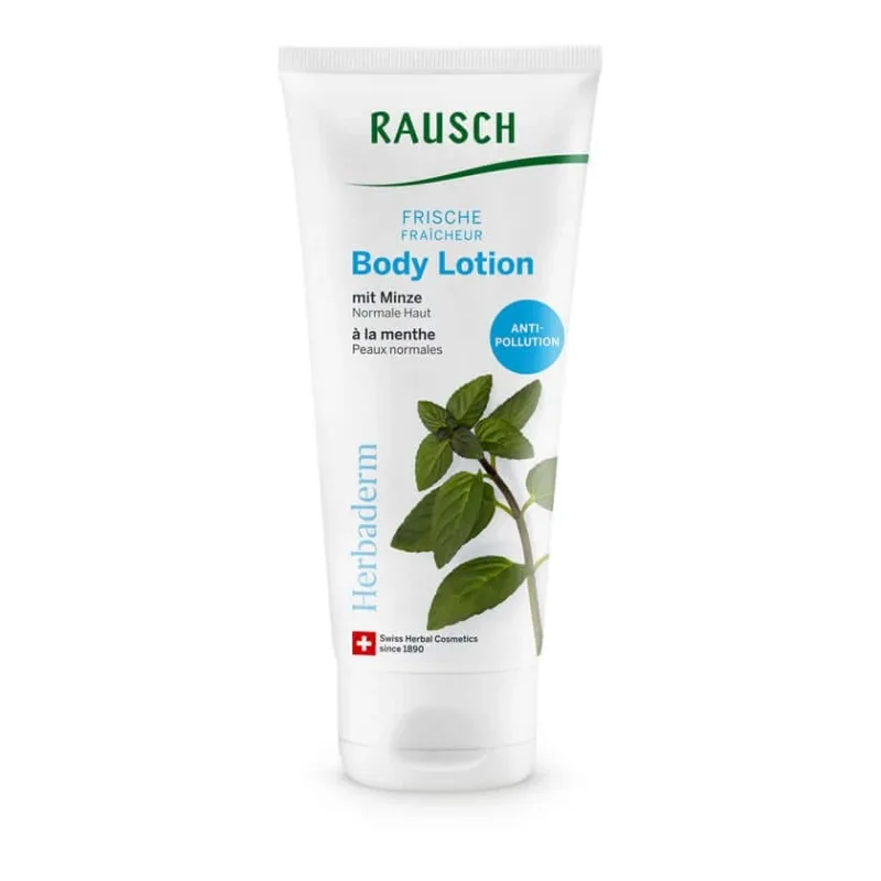 Rausch Loțiune de corp proaspătă cu mentă 200 ml — preț și oferte