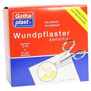 Pansamente Gothaplast, sensibile 6 cmx5 m 1 buc