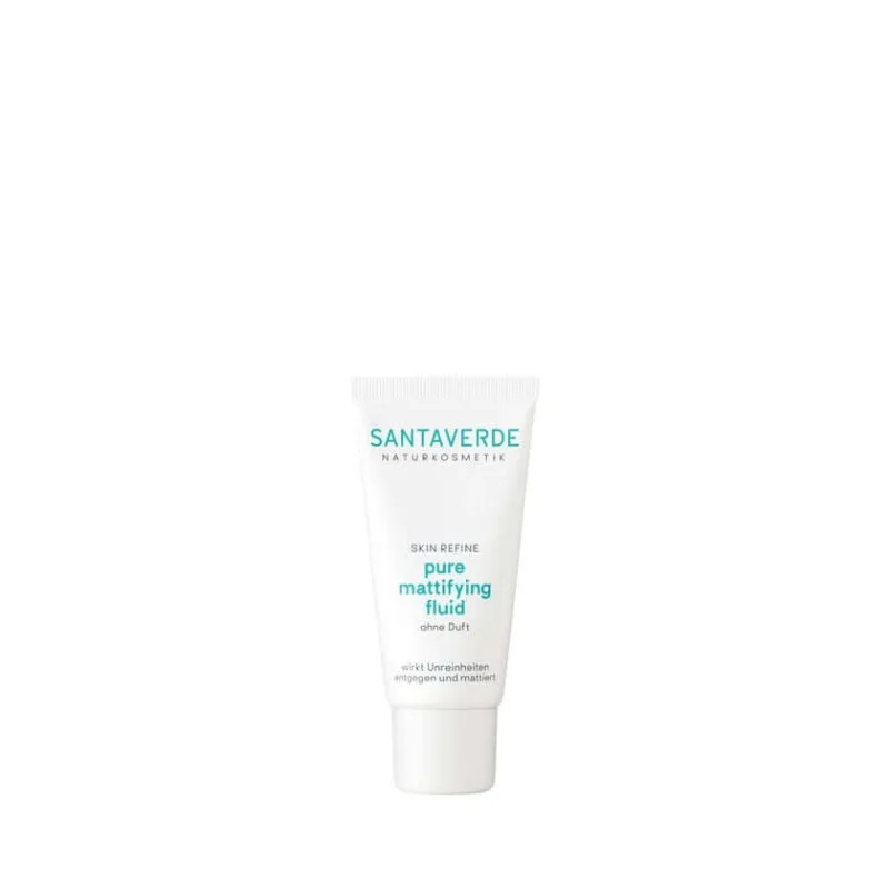 SANTAVERDE fluid matifiant pur fără parfum 30 ml — preț și oferte