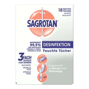 Șervețele dezinfectante Sagrotan 18 buc