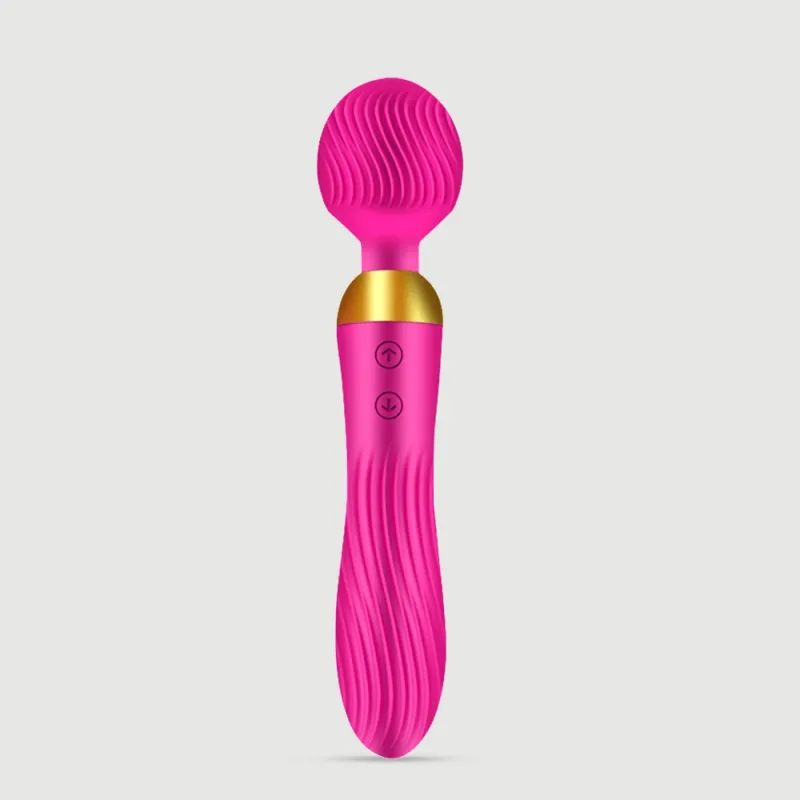 Amalthea 2 în 1 vibrator de masaj clasic și cu baghetă - roz — preț și oferte
