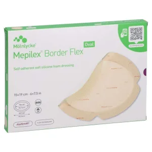 Mepilex Border Flex spumă adezivă 15x1 5 buc