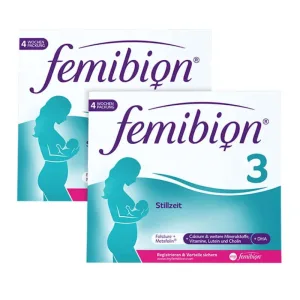 Pachet dublu Femibion 3 Lactație 2X2X56 buc