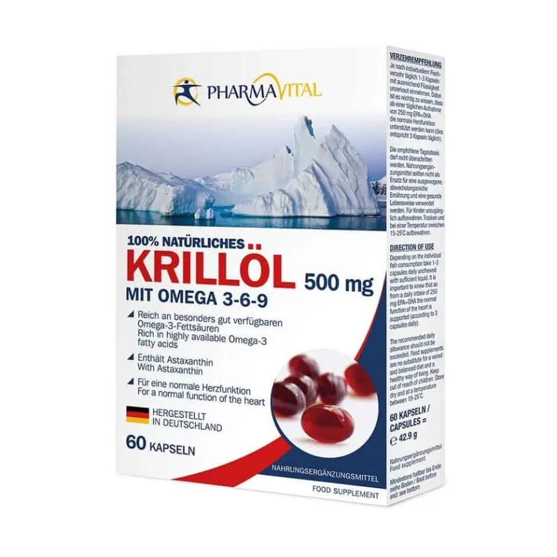 Natural Krill Oil 500 mg Prem.+Omega 3 60 Capsule — preț și oferte