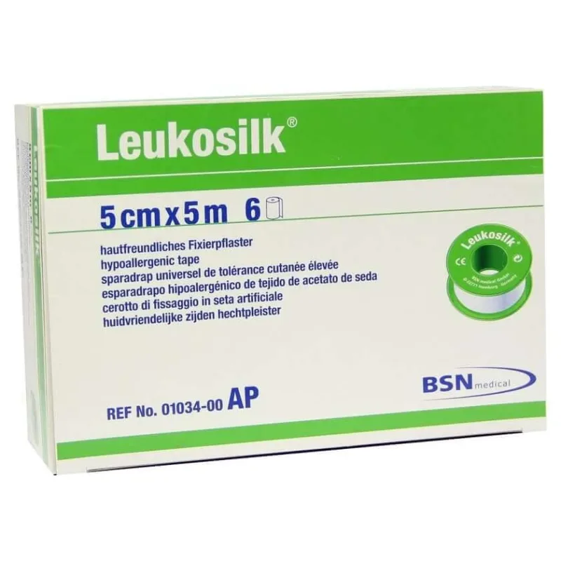 LEUKOSILK 5 cmx5 m 6 buc — preț și oferte