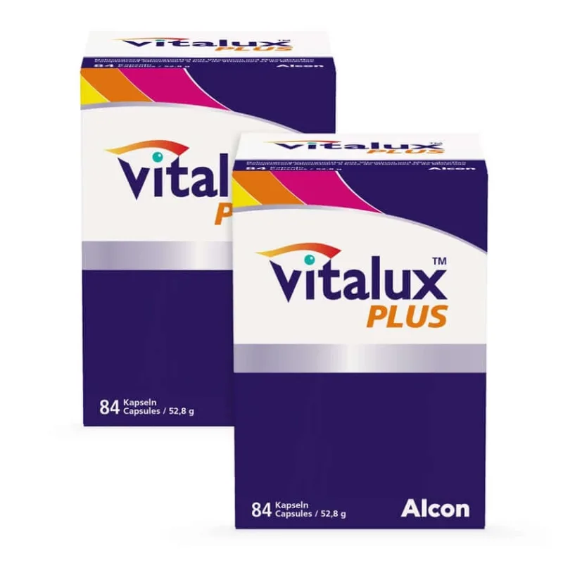 Vitalux Plus 84 St pachet dublu 2X84 St — preț și oferte