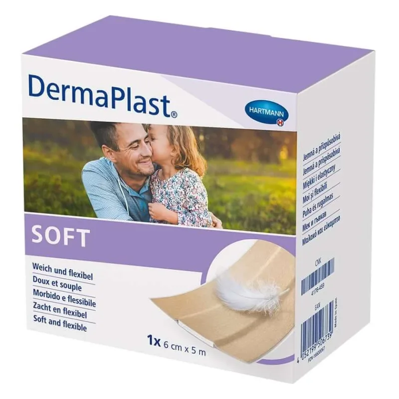 Plasturi Dermaplast SOFT 6 cmx5 m 1 buc — preț și oferte