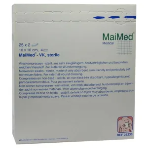 Comprese nețesute sterile 10x10 cm 25X2 buc