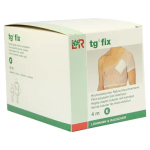 TG fix plasă bandaj E 4 m alb 1 buc