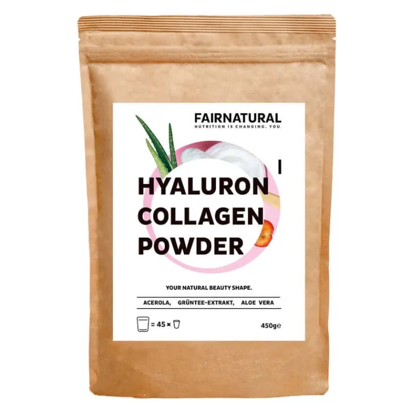 Fairnatural colagen hialuron+vitamina C pulbere 450 g — preț și oferte