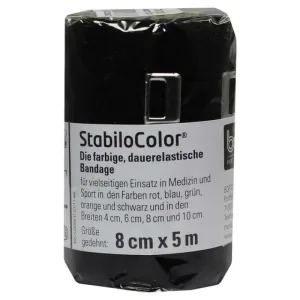 BORT Bandaj Stabilocolor 8 cm negru 1 buc
