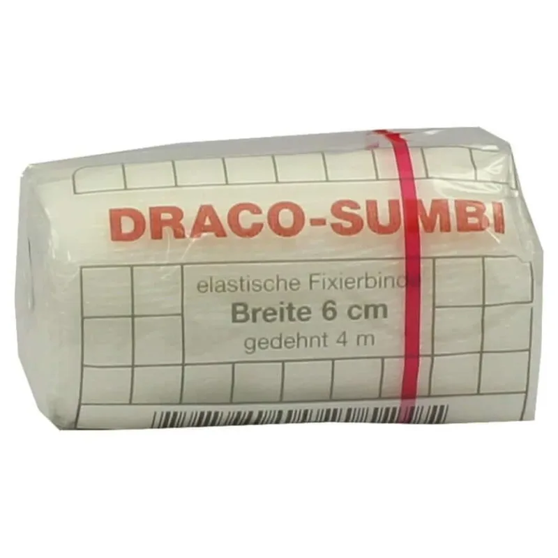 Bandaj de fixare Dracosumbi 6cmx4 m alb 1 buc — preț și oferte
