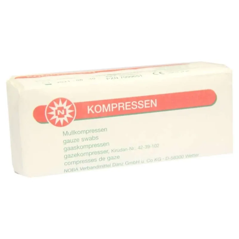 Comprese de tifon Noba, 8 straturi, 5 x 5 cm, 100 buc 100 buc — preț și oferte