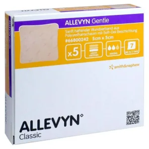 Allevyn Gentle 5x5 cm pansament din spumă 5 buc