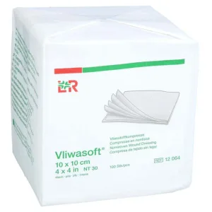 Comprese nețesute Vliwasoft nesterile 10x10 cm 4l. 100 buc