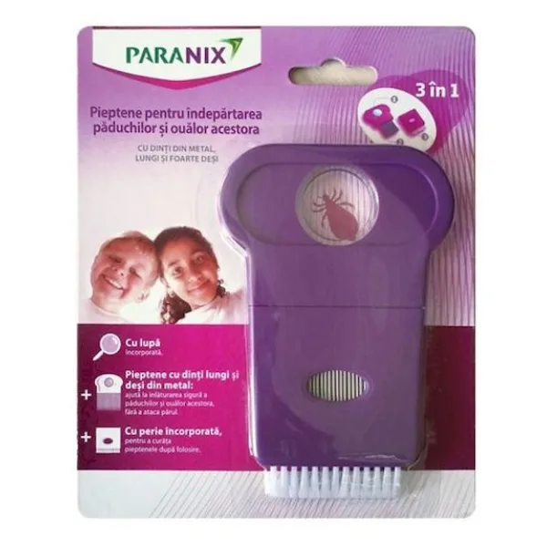 Paranix Pieptene pentru indepartarea paduchilor Omega Pharma — preț și oferte