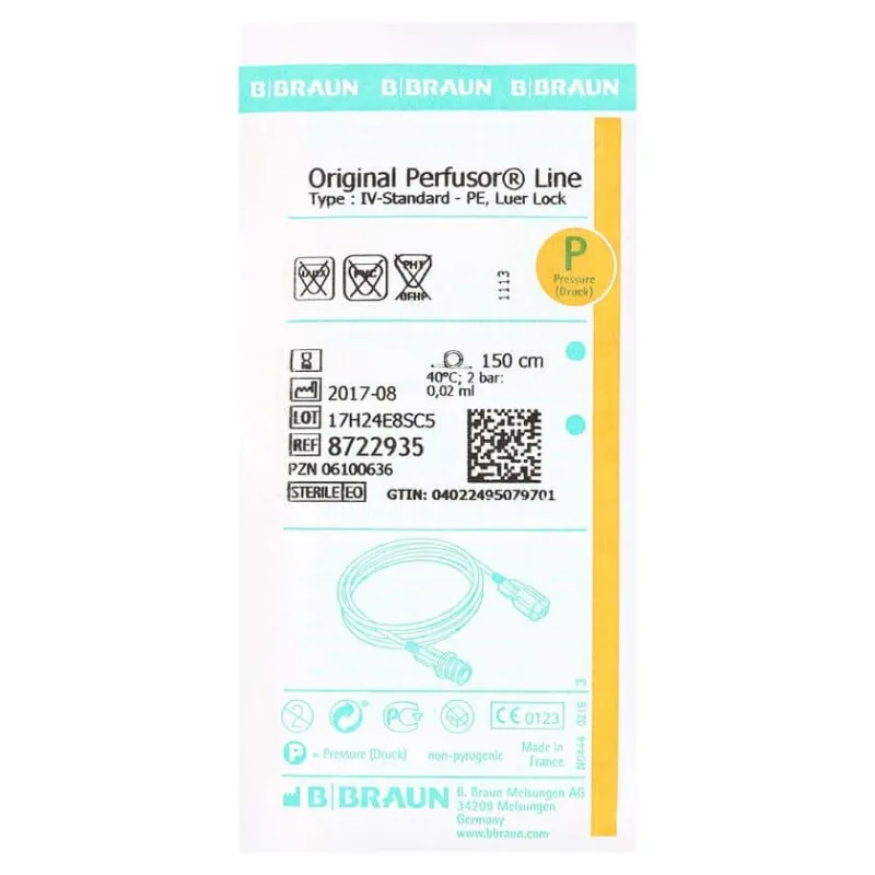 Linie perfuzor PE 150 cm 1 buc — preț și oferte