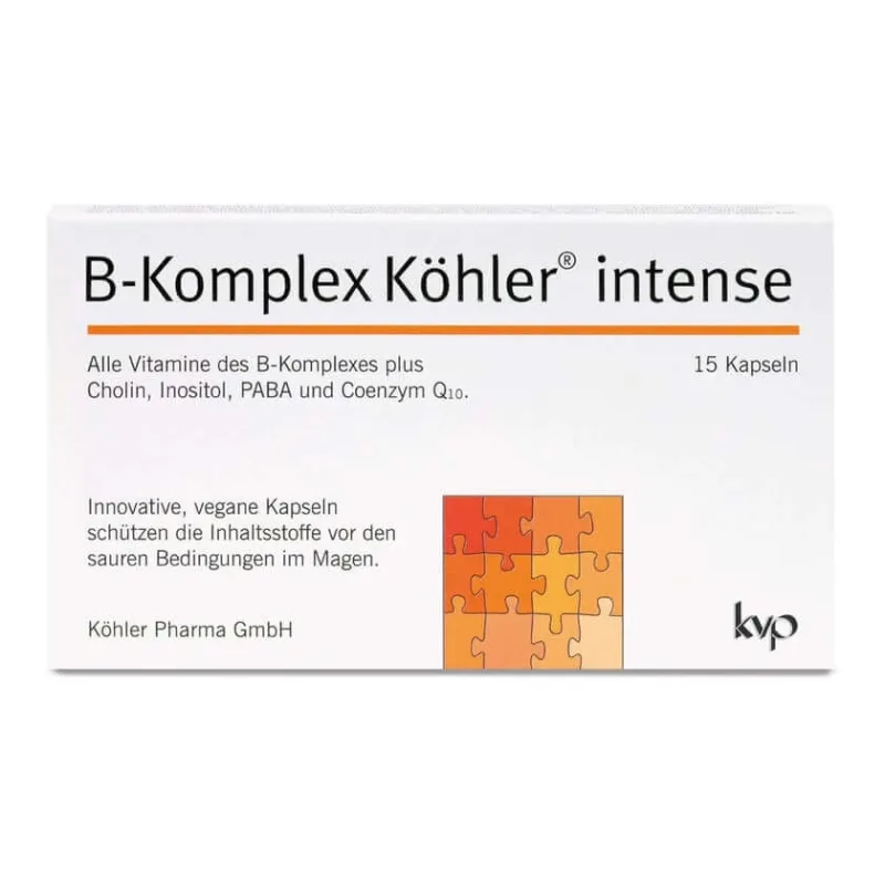 B-complex Köhler Intense Capsule 15 Capsule — preț și oferte