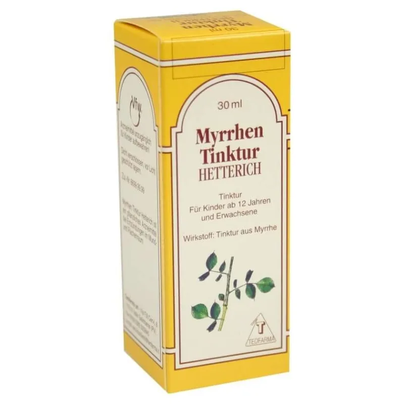 Tinctură de smirnă Hetterich 30 ml — preț și oferte