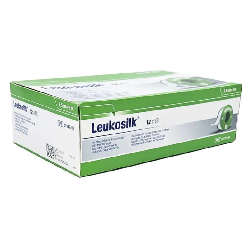Leukosilk 2,5 cmx5 m 12 buc — preț și oferte