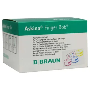 Askina Finger Bob colorat 50 buc