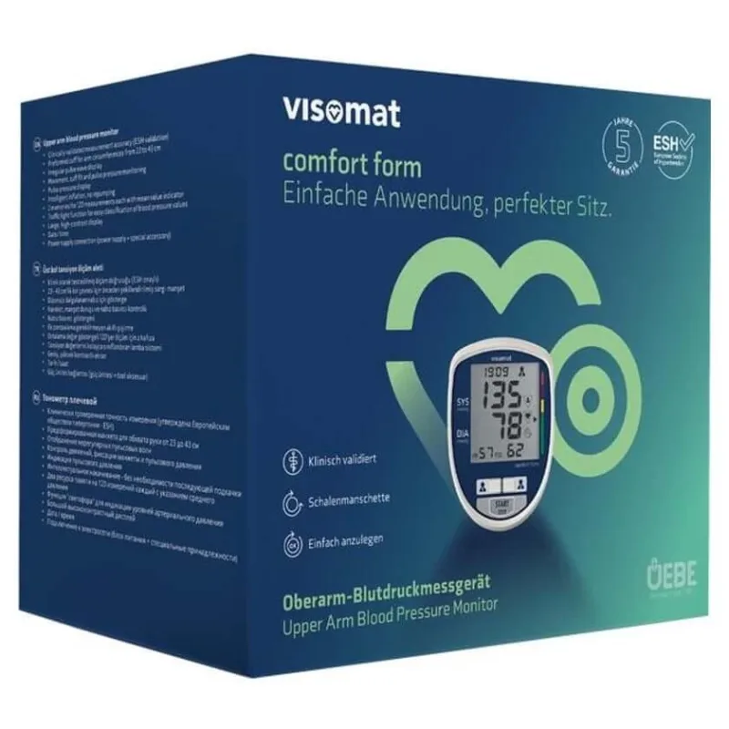 Tensiometru pentru brațul superior Visomat Comfort form 1 buc — preț și oferte