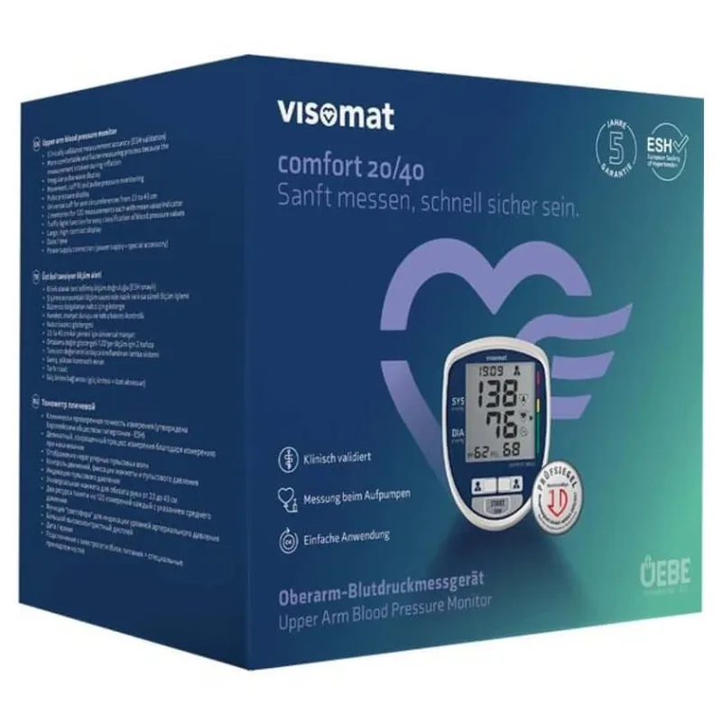 Tensiometru pentru brațul superior Visomat Comfort 20/40 1 buc — preț și oferte