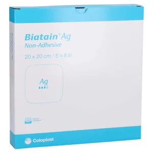 Pansament spumă Biatain Ag 20x20 cm nu 5 buc