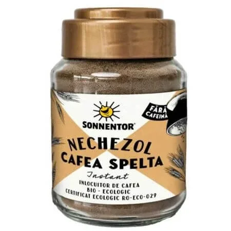 Cafea solubila din spelta Nechezol, 50 g, Sonnentor — preț și oferte