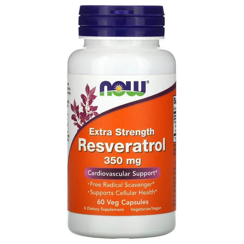 Resveratrol Forte, 350 mg, 60 capsule vegetale, Now Foods — preț și oferte