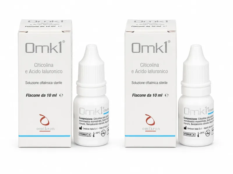 OMK1 soluție oftalmică, 2x10 ml, Omikron Omikron Italia — preț și oferte