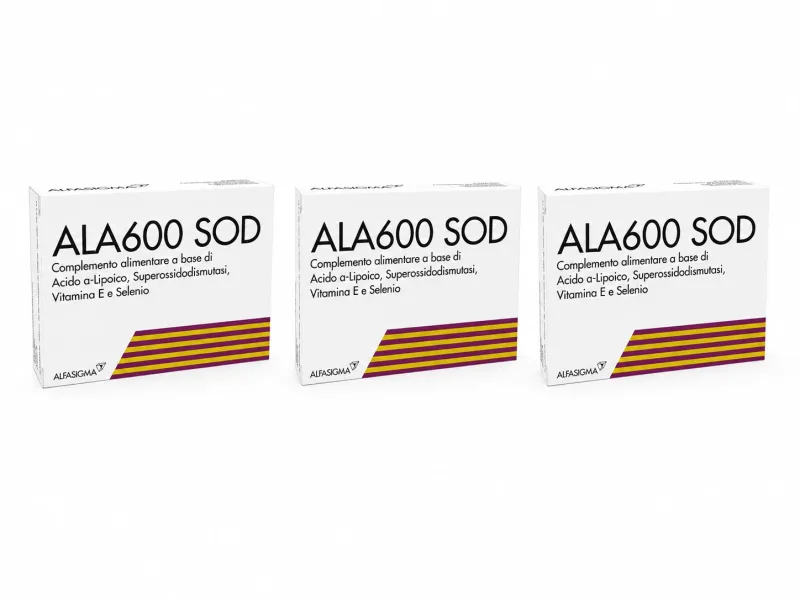 Ala600 SOD, 3x20 de comprimate, Alfasigma — preț și oferte