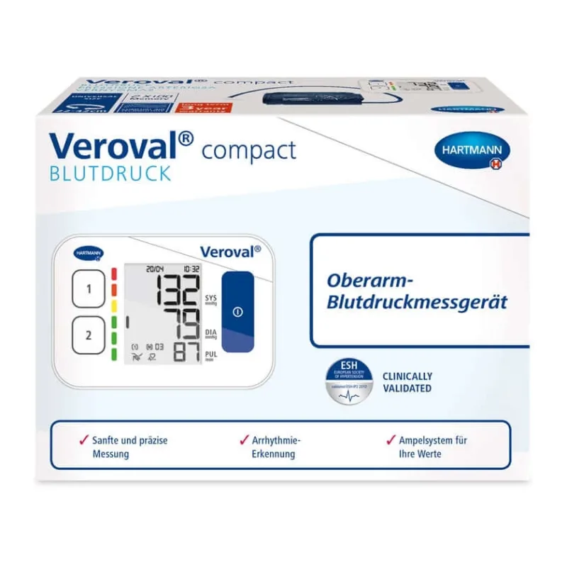 Tensiometru Veroval Compact pentru brațul superior 1 buc — preț și oferte