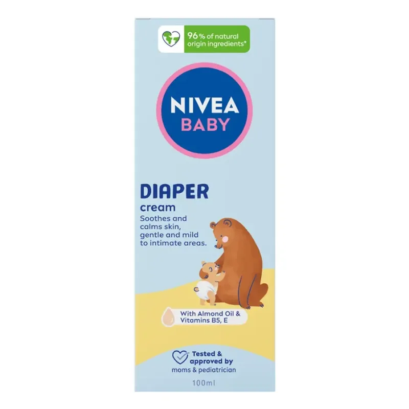 Crema pentru fundulet, 100 ml, Nivea Baby — preț și oferte