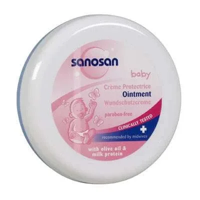 Cremă pentru prevenirea iritațiilor cu Zinc, 150 ml, Sanosan — preț și oferte