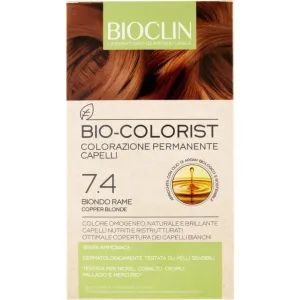 Bioclin Bio Colorist – vopsea permanentă pentru păr nr. 7.4 blond-cupru