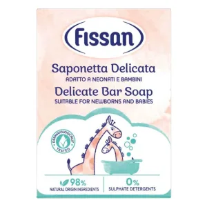 Fissan Săpun solid – delicat pentru pielea sensibilă, cu glicerină, potrivit pentru nou-născuți și copii, 90 g
