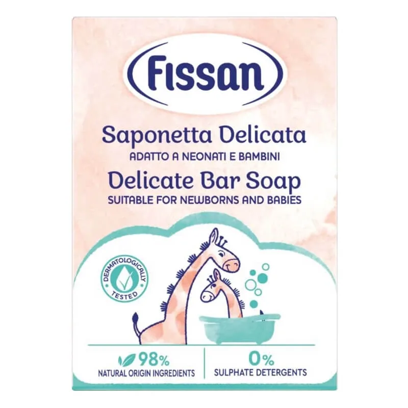 Fissan Săpun solid – delicat pentru pielea sensibilă, cu glicerină, potrivit pentru nou-născuți și copii, 90 g — preț și oferte