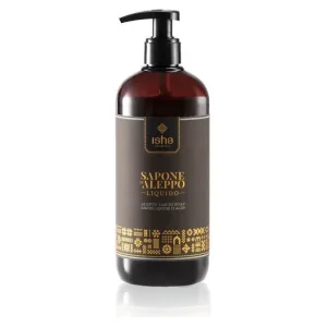 Isha Săpun lichid din Alep cu 25% ulei de laur, 500 ml