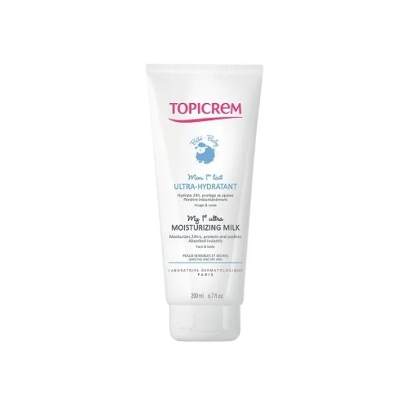Lapte ultra-hidratant Bebe, 200ml, Topicrem — preț și oferte