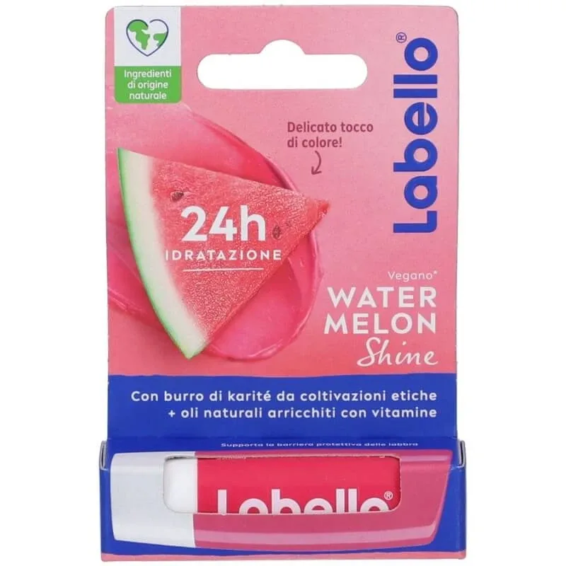 Labello Watermelon Shine – balsam de buze hidratant cu o nuanță de culoare, 4,8 g — preț și oferte