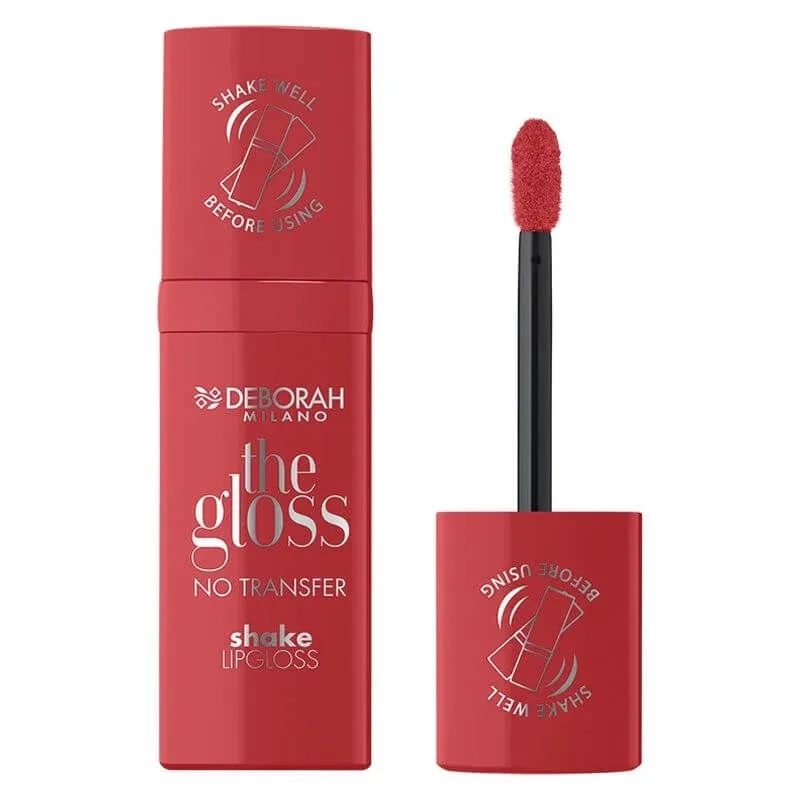 Deborah The Gloss No Transfer Shake Lipgloss nr. 05 coral — preț și oferte